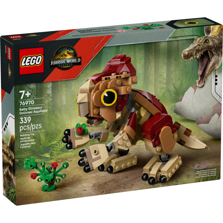 LEGO Jurassic World Rebirth Baby Dinosaur Dolores Aquilops