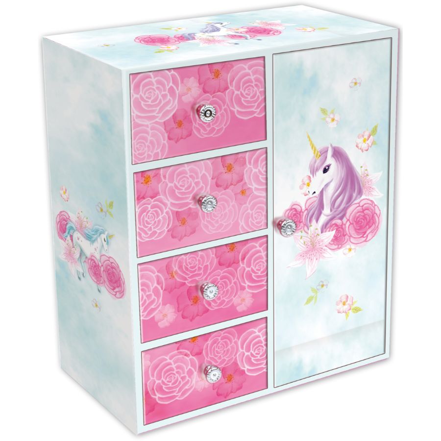 Jewel Box Turqoise Unicorn Wardrobe