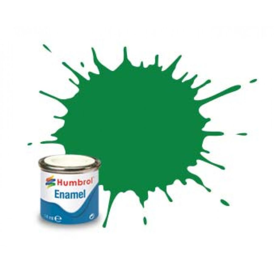 Humbrol Enamel Paint Emerald Gloss