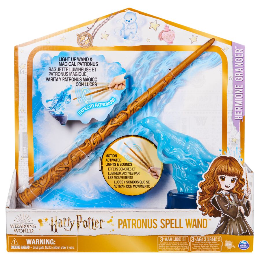 Harry Potter Patronus Hermione Feature Wand