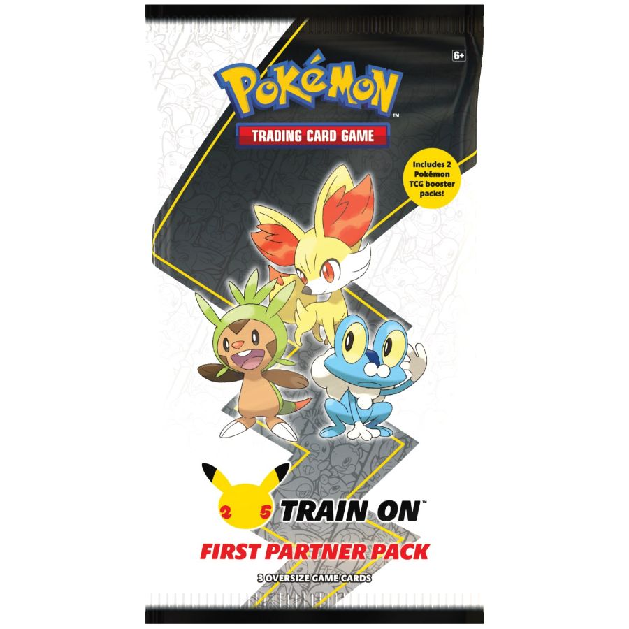 Pokemon TCG 25th Anniversary First Partner Pack Kalos