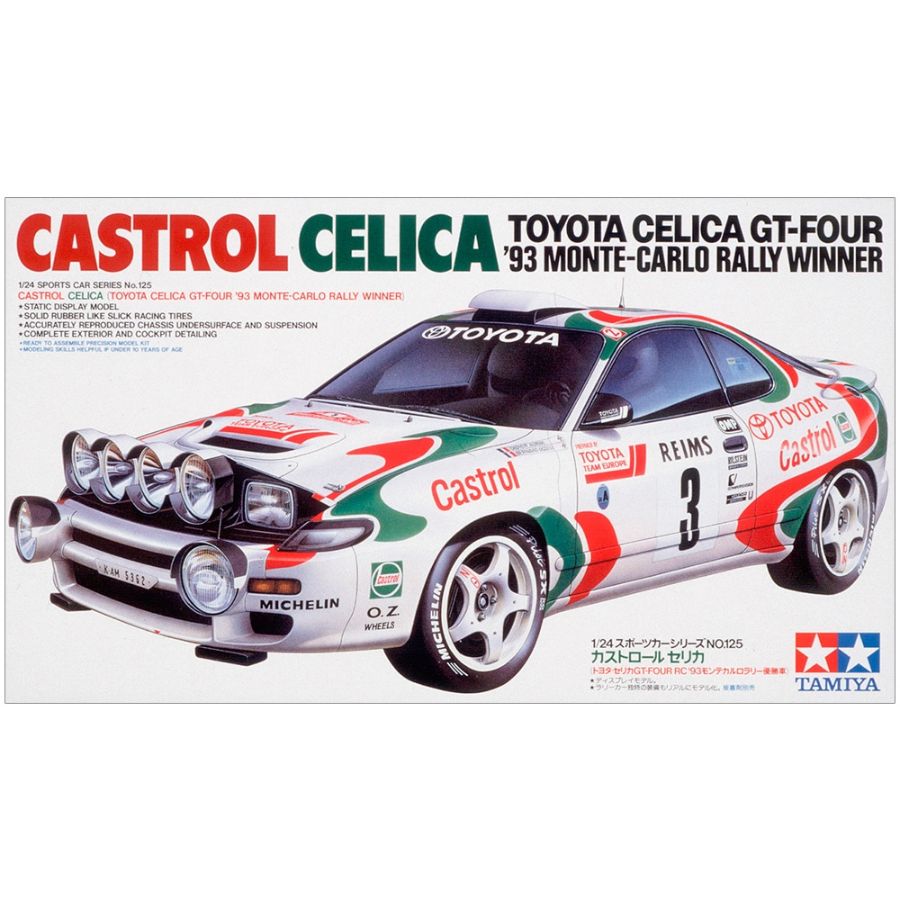 Tamiya Model Kit 1:24 Castrol Celica