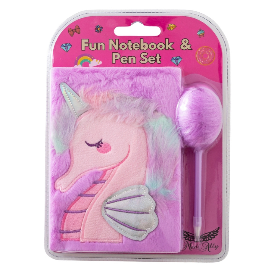 Notebook & Pen Seahorse