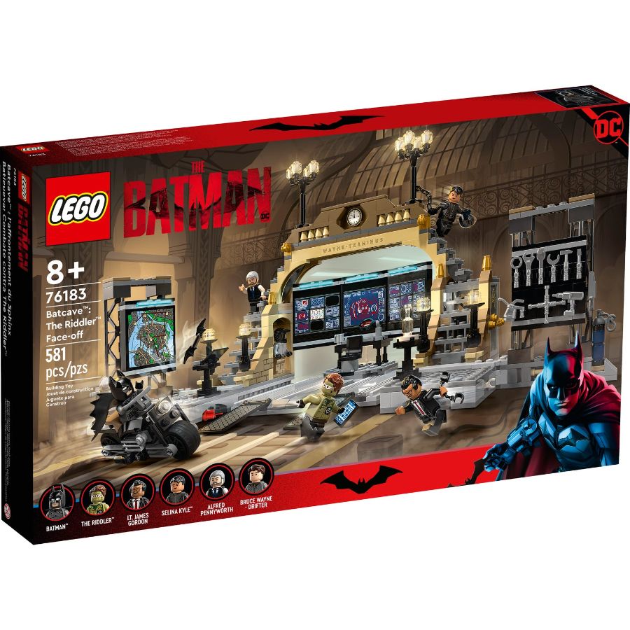 LEGO Super Heroes The Batman Batcave The Riddler Face-Off