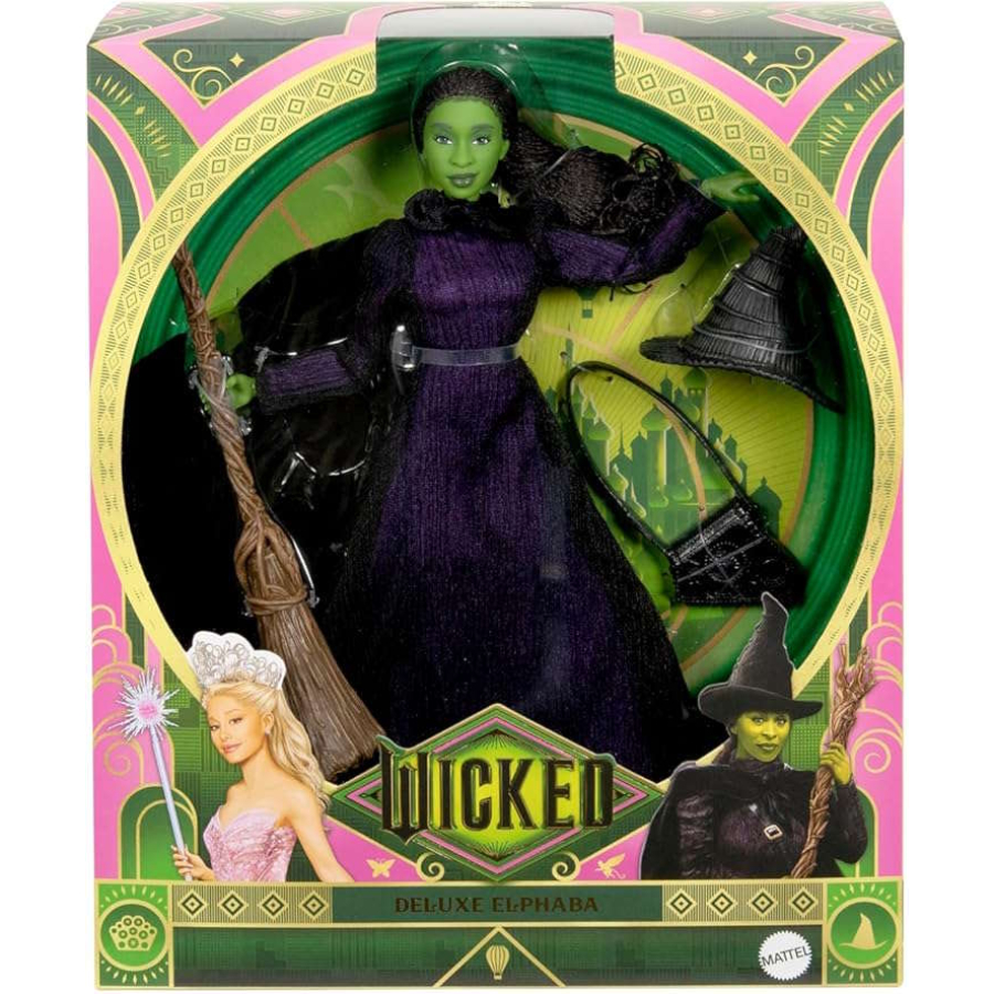 Wicked Deluxe Elphaba Fashion Doll & Accessories