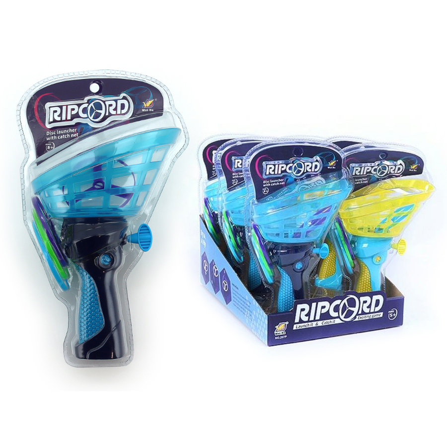 Rip Cord Space Flying Saucer Assorted