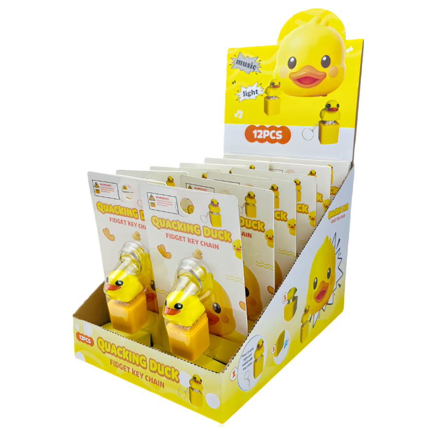 Keychain Quaking Duck