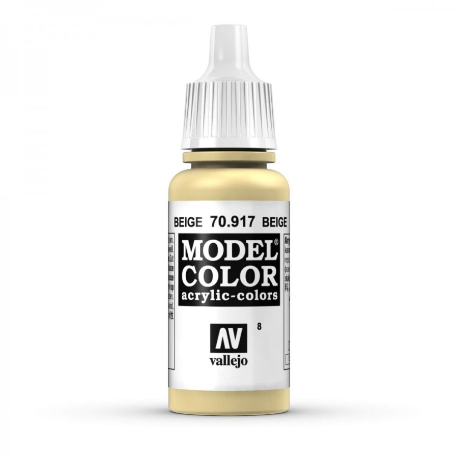 Vallejo Acrylic Paint Model Colour Beige 17-18ml