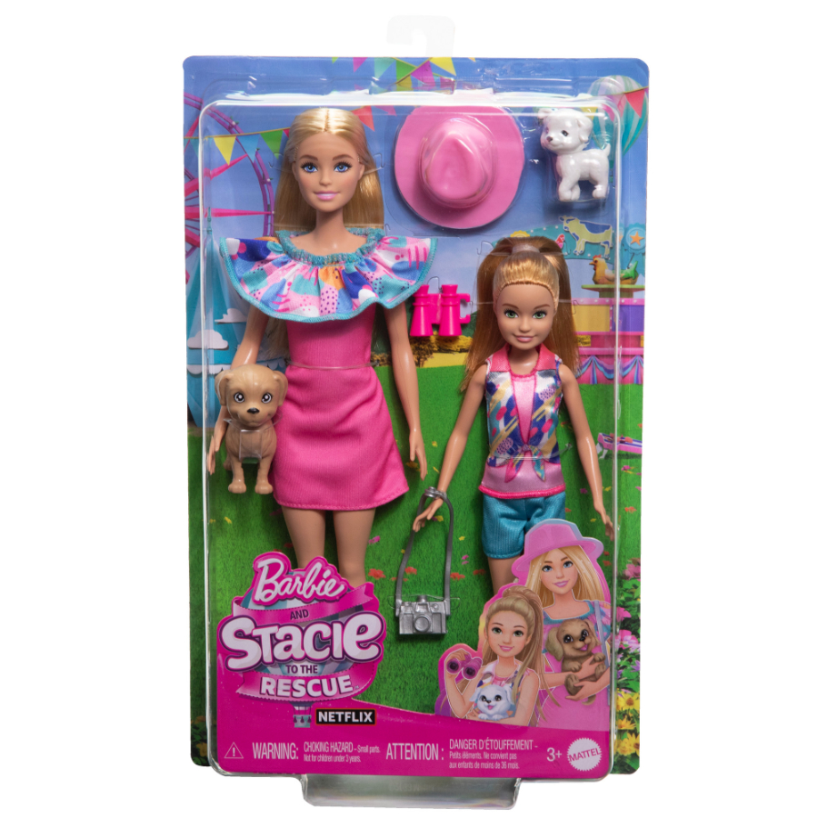 Barbie Stacie & Barbie Doll 2 Pack