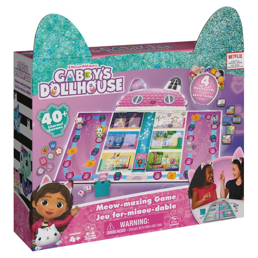 Gabbys Dollhouse Meowmazing Party Game