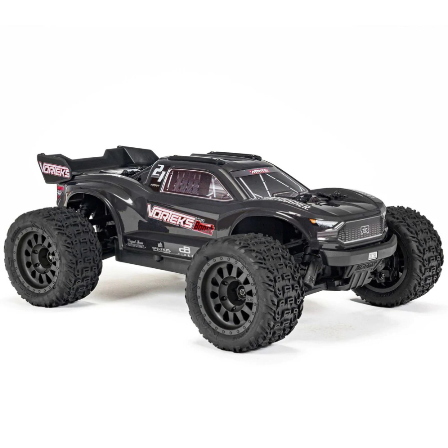 Arrma Radio Control 1:10 Vorteks 4X2 Boost Mega 2WD Gunmetal Stadium Truck RTR