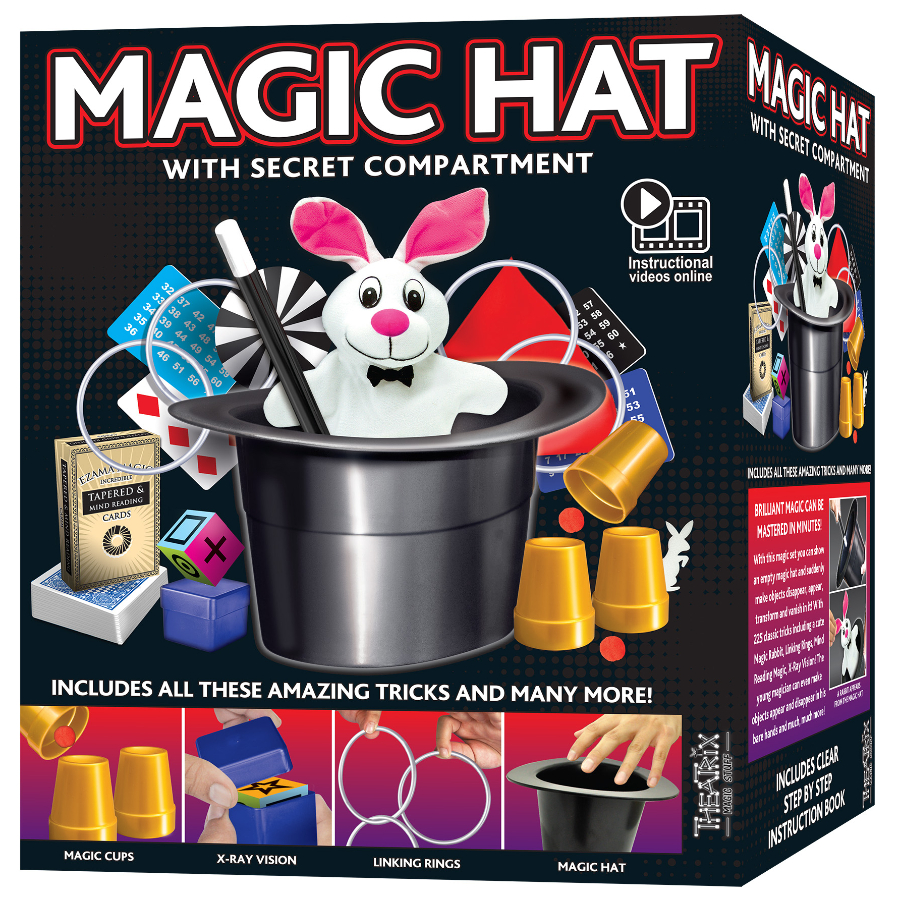 Magic Ezama Hat Set With 225 Tricks