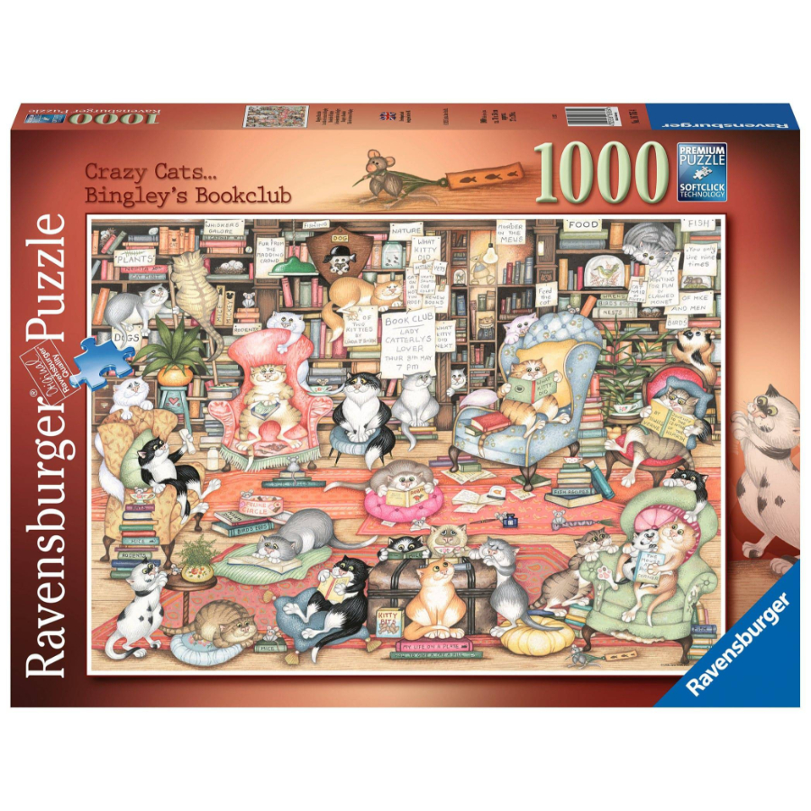 Ravensburger Puzzle 1000 Piece Bingleys Bookclub SF