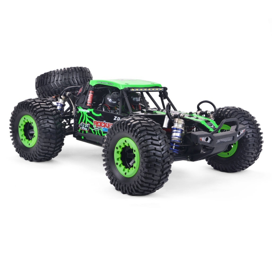 ZD Racing Radio Control 1:10 DBX 10 Rocket 4WD Desert Buggy Brushless RTR Green