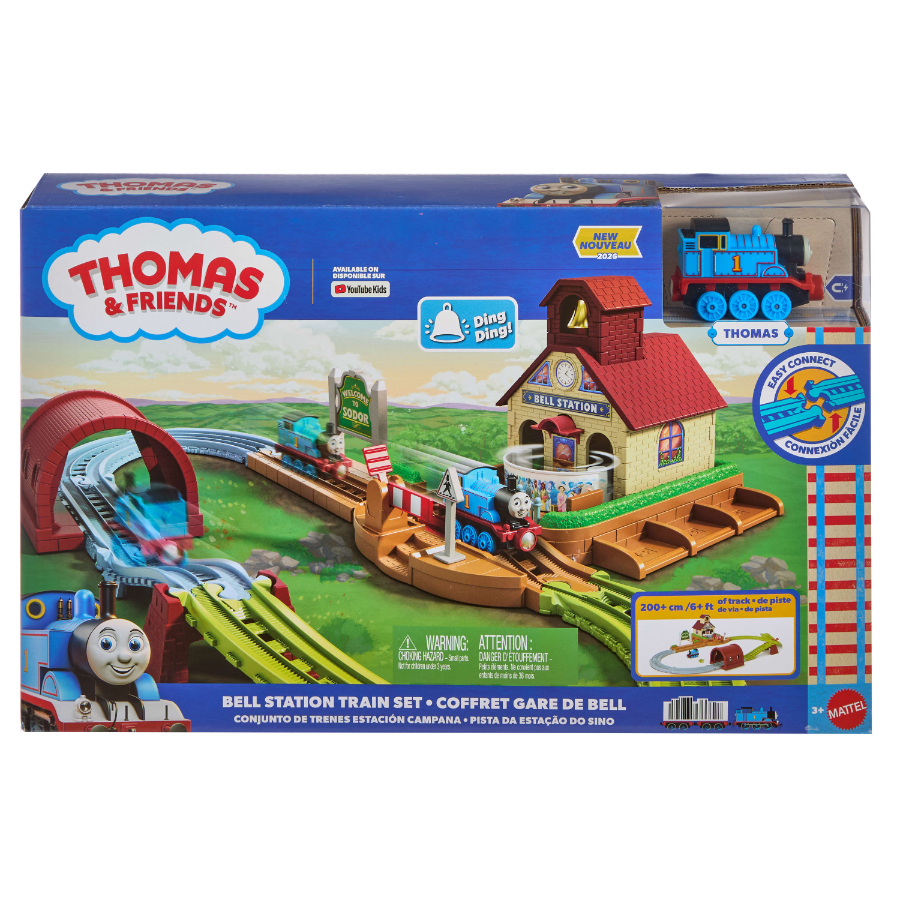 Thomas & Friends Rail Bell Station Push Along Trackset