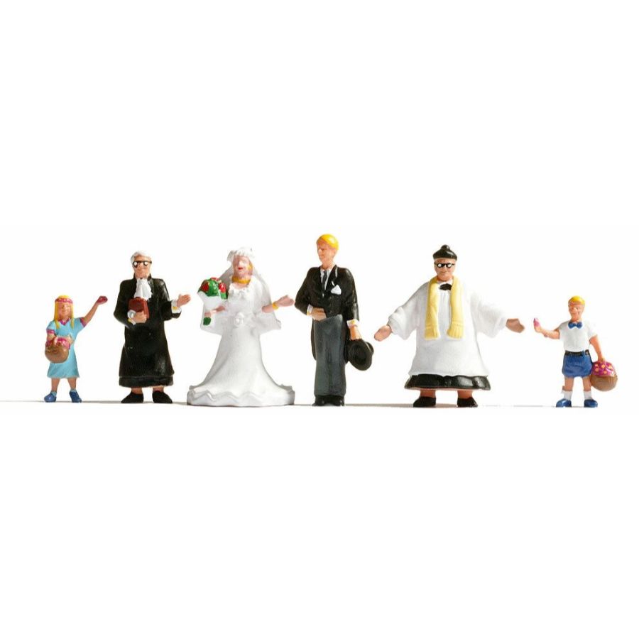 Noch Rail Buildings & People HO-OO Wedding