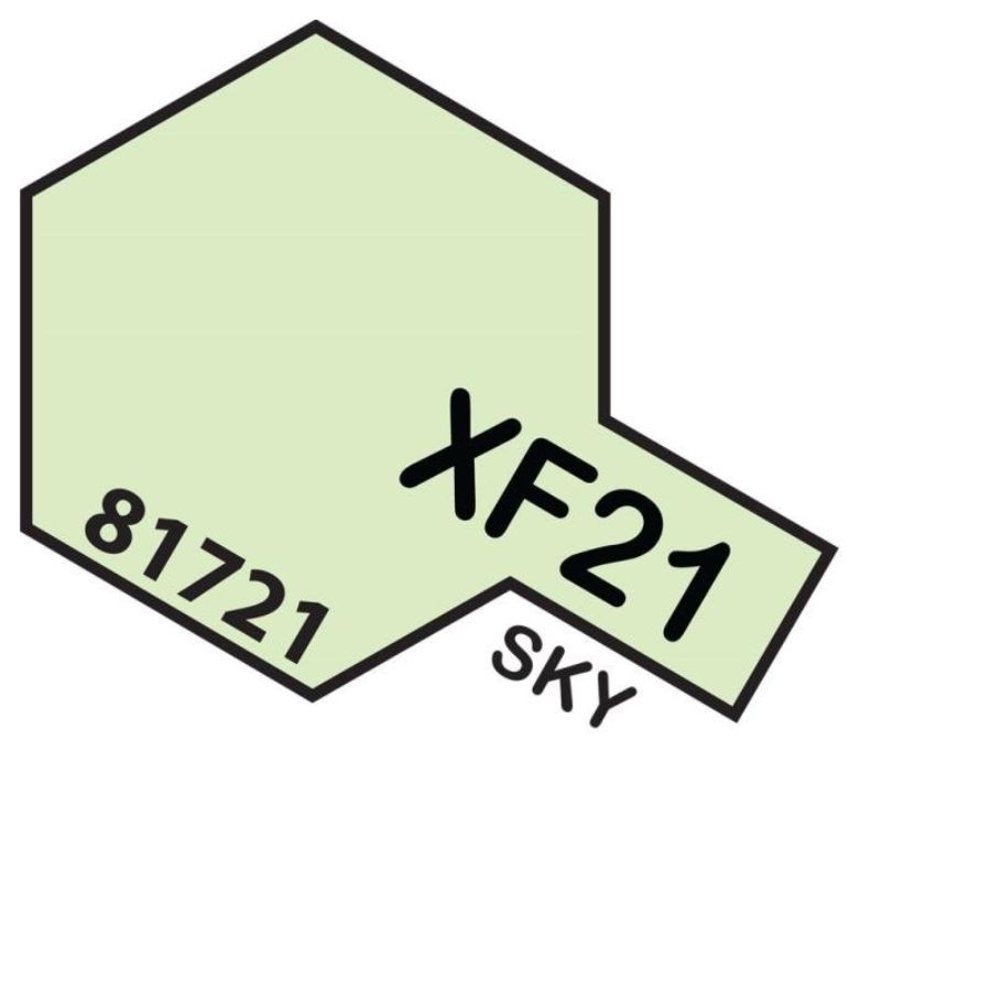 Tamiya Mini Acrylic Paint XF21 Sky