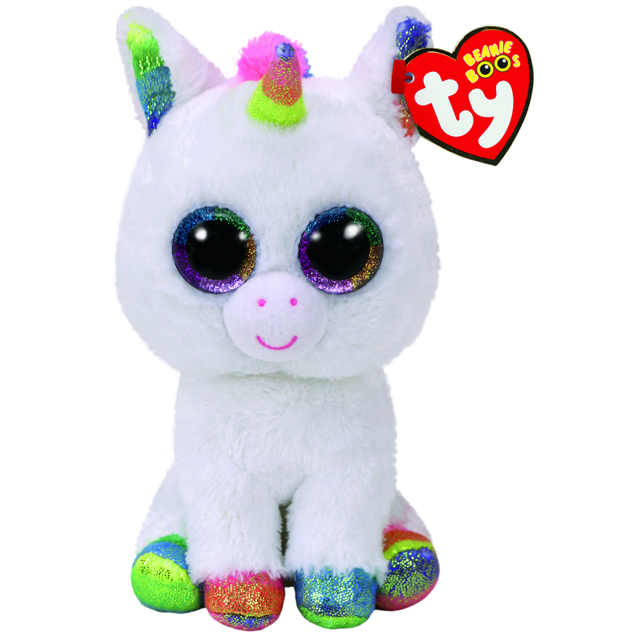 Beanie Boos Regular Plush Pixy White Unicorn