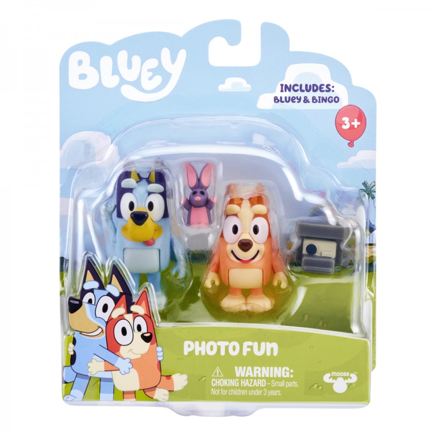 Bluey Series 5 Mini Figurines 2 Pack Assorted
