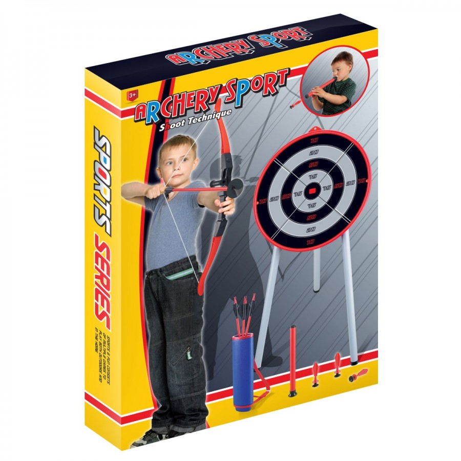Archery Set With Target Stand