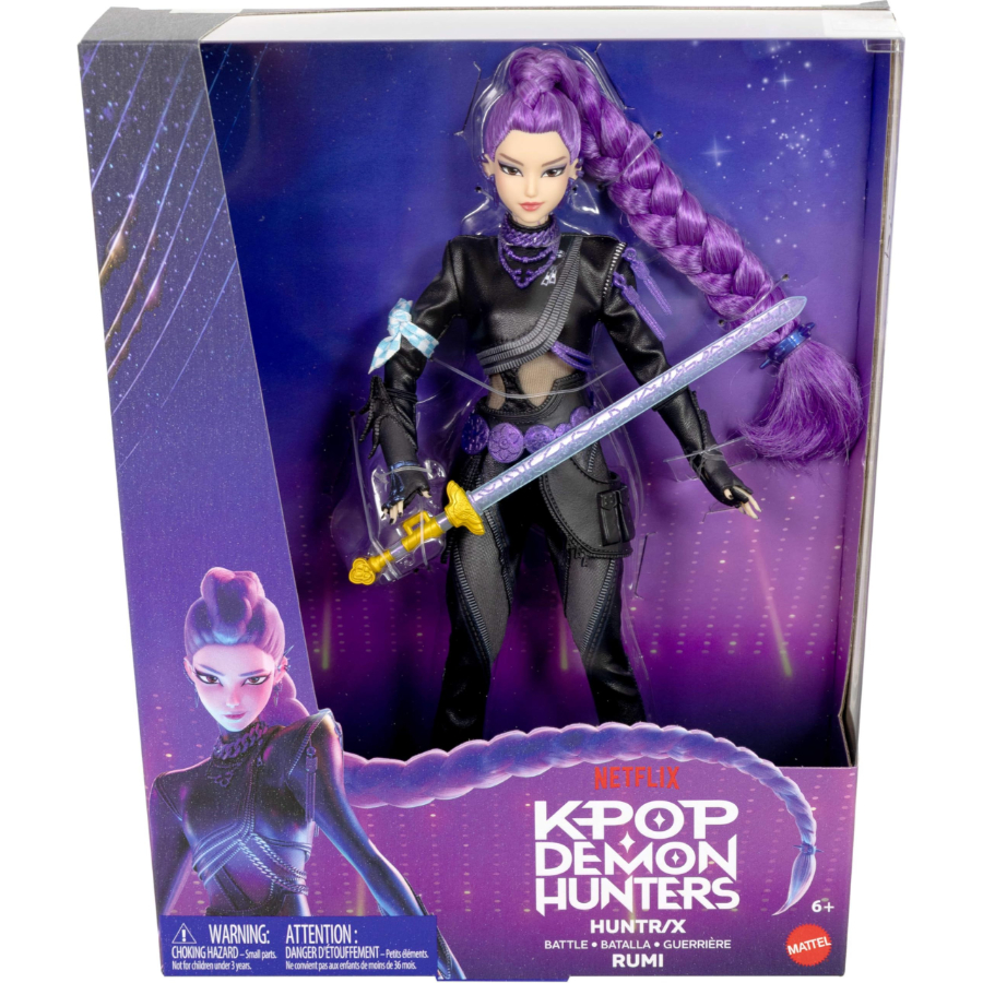 K-Pop Demon Hunters Deluxe Doll Rumi & Accessories