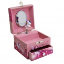 Jewel Box Unicorn Music Notes Small