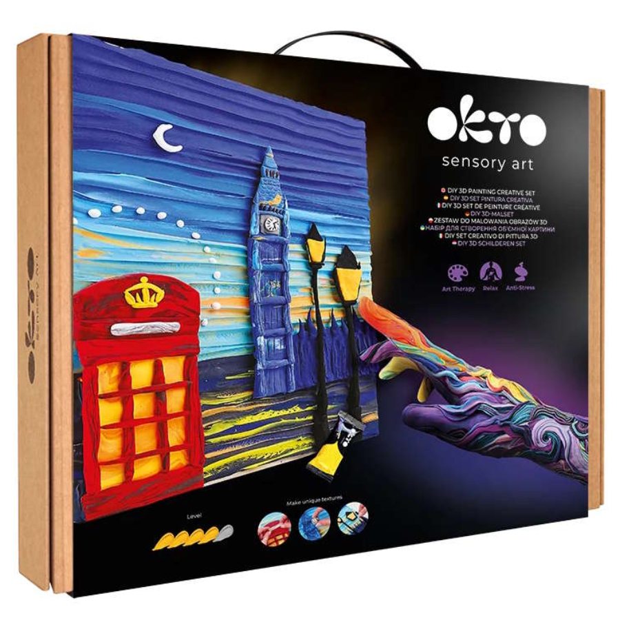 Okto Sensory Clay Art Creative Set Paris