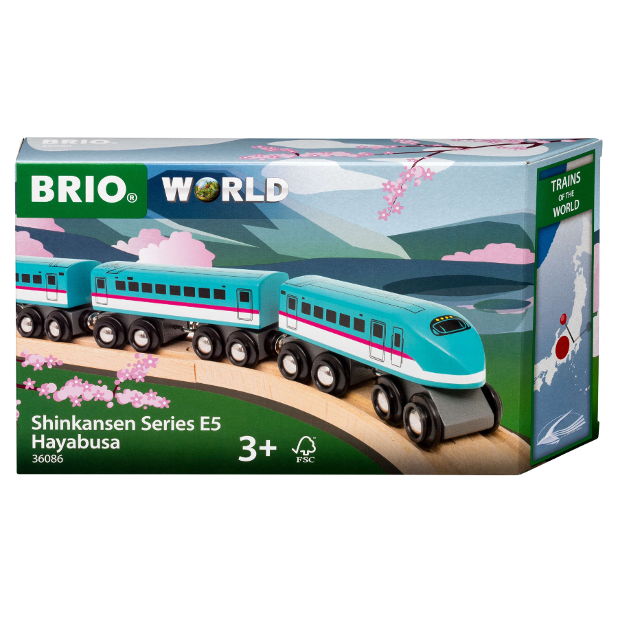 Brio Wooden Train Vehicle Trains Of The World Shinkansen