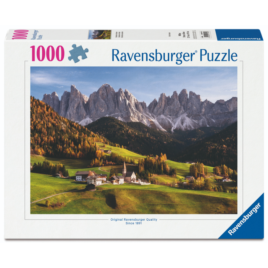 Ravensburger Puzzle 1000 Piece Dolomites In Autumn