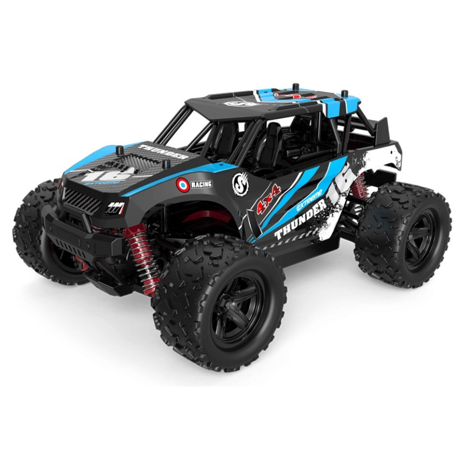 Tornado Radio Control 1:18 Thunder 4WD High Speed Truck RTR Blue