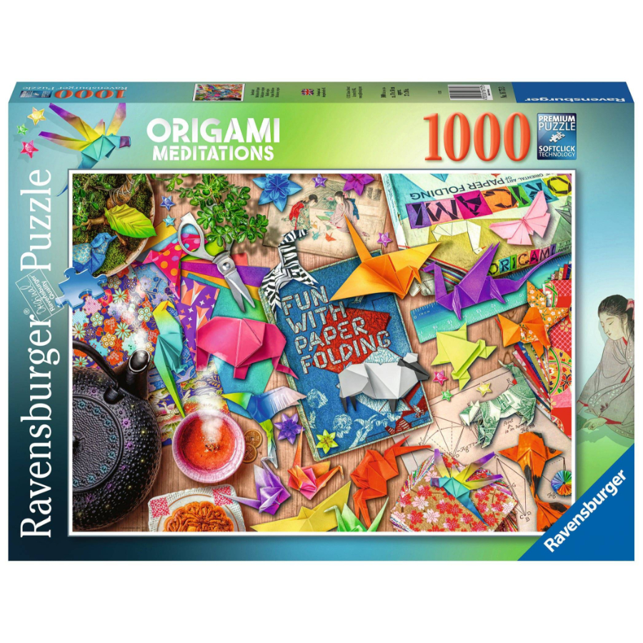 Ravensburger Puzzle 1000 Piece Origami Meditations SF