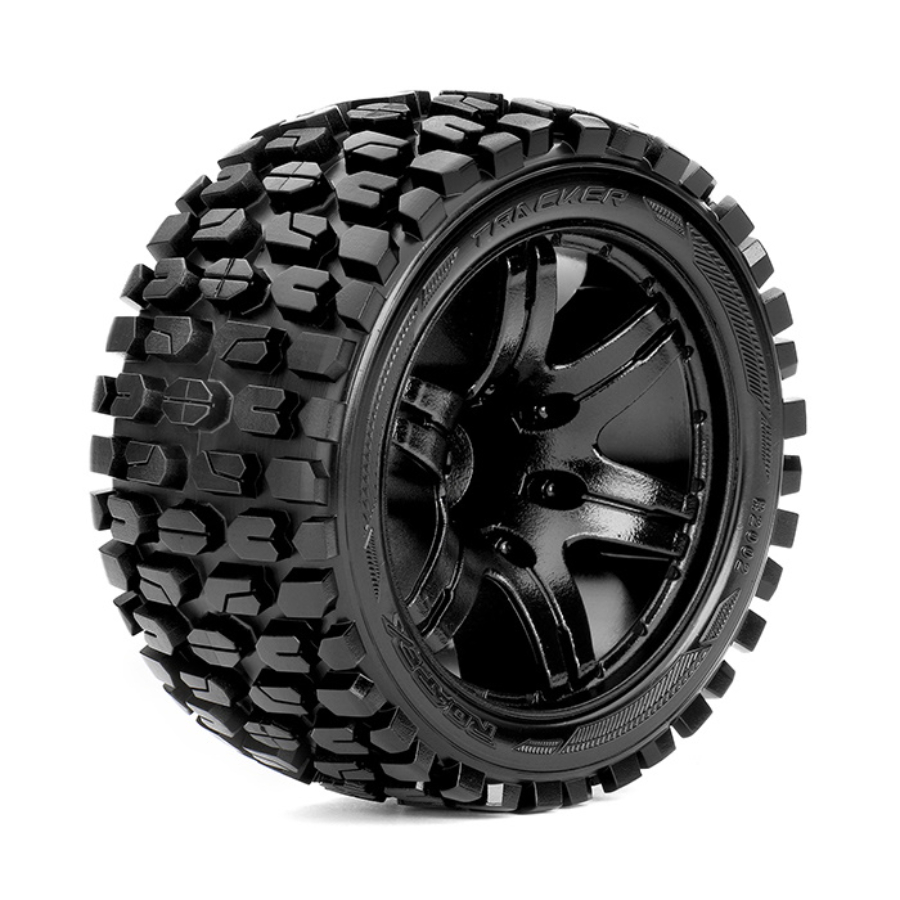 Roapex RC Wheels & Tyres 1:10 Stadium Truck Tracker