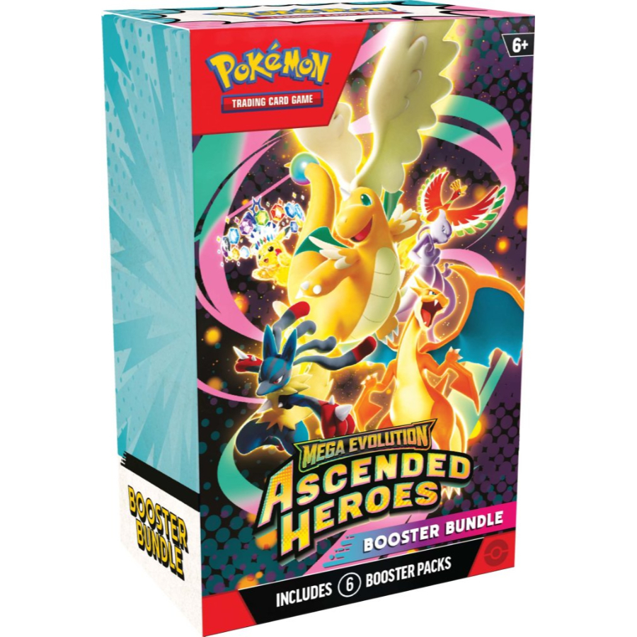 Pokemon TCG Mega Evolution Ascended Heroes Booster Bundle
