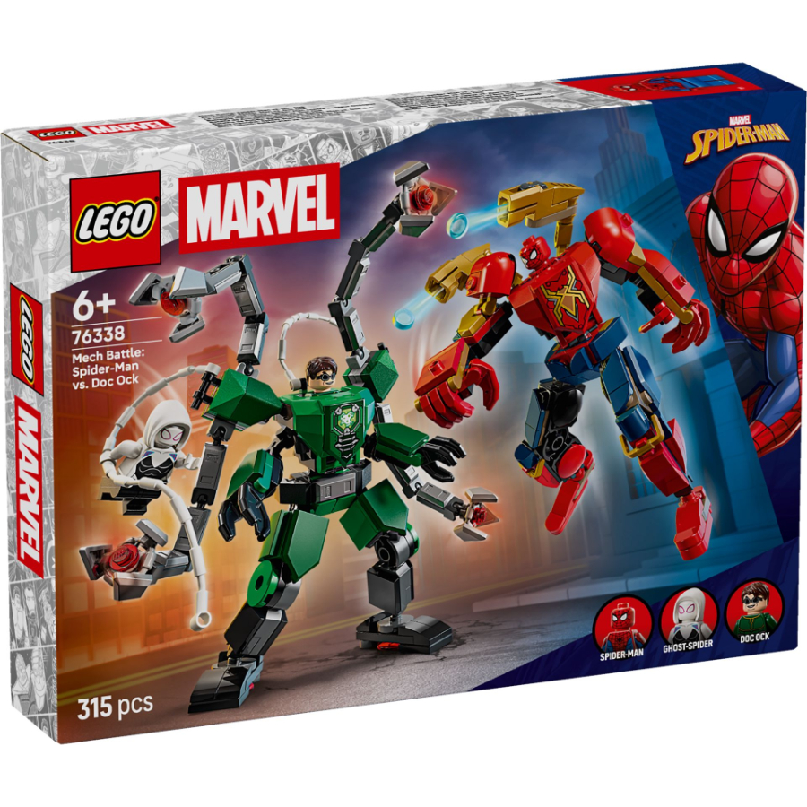 LEGO Super Heroes Marvel Mech Battle Spider-Man Versus Doc Ock