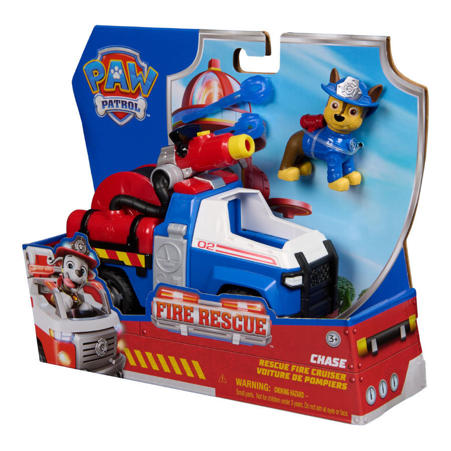 Paw Patrol Fire Rescue Vehicle & Figure Chase