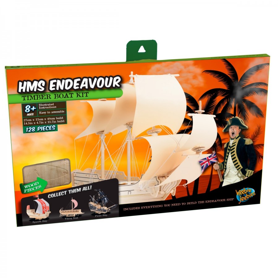 Wooden Boat Kit HMS Endeavour
