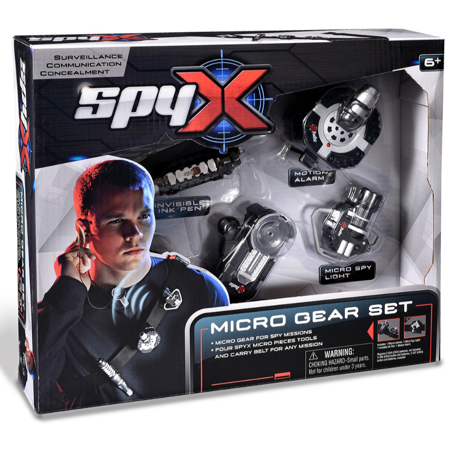 Spy X Micro Spy Gear Set With Four Tools
