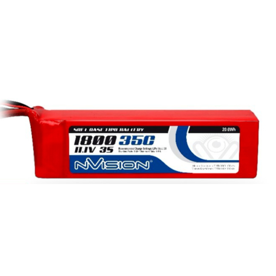 Nvision 11.1V 1800mAh 35C Lipo Battery
