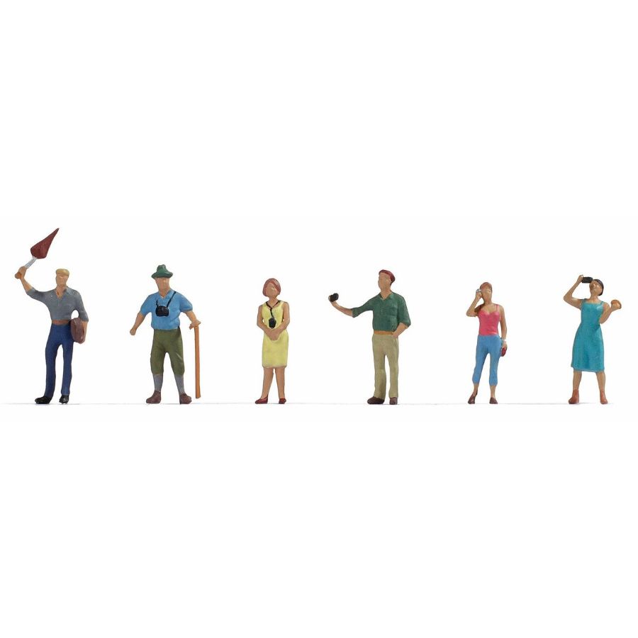 Noch Rail Buildings & People HO-OO Travel Group