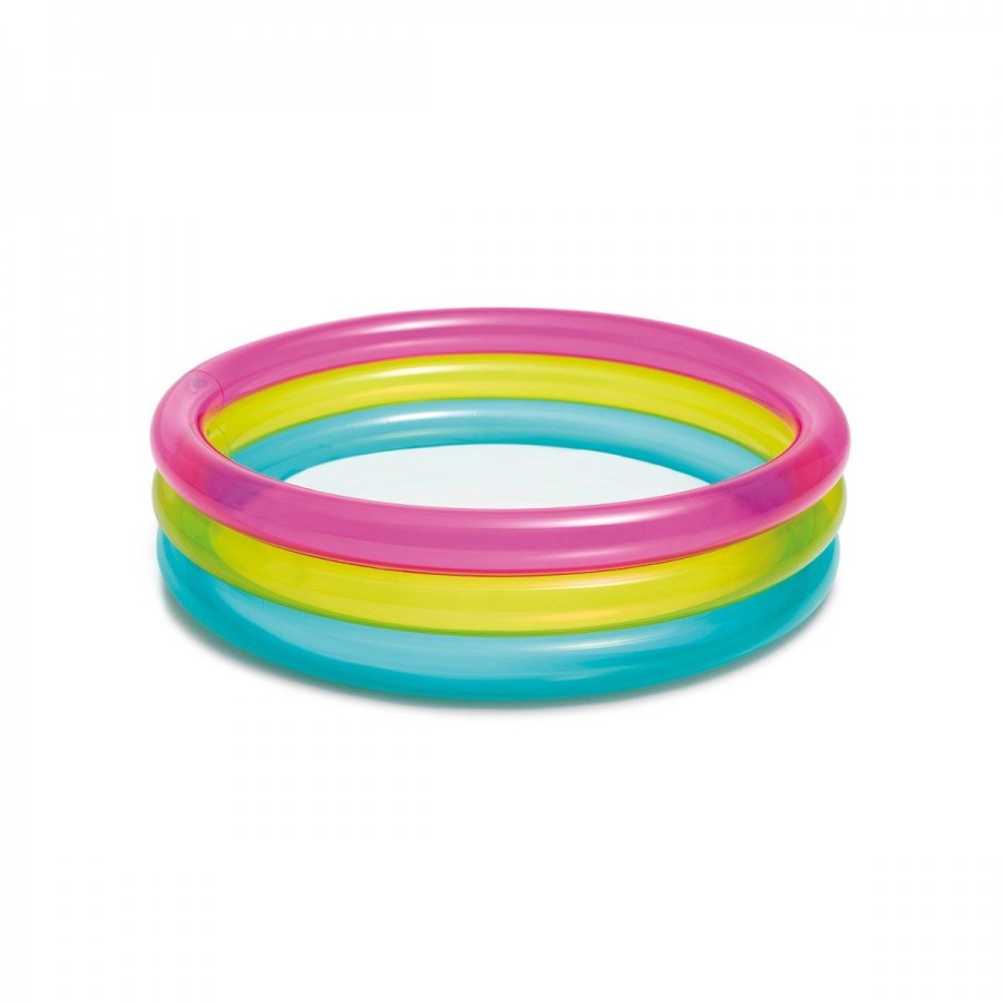 Intex Inflatable Rainbow Baby Pool 86cm x 25cm