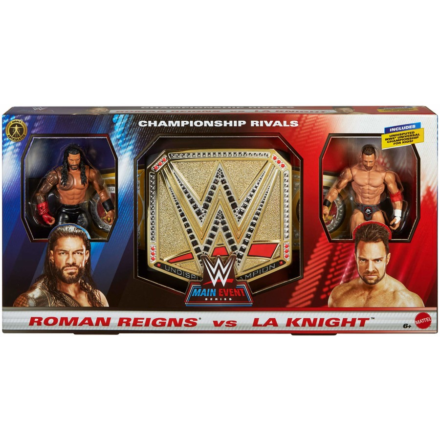 WWE Figure Two Pack With Championship Belt