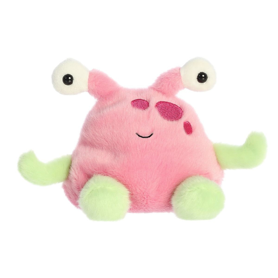 Palm Pals Plush 13cm Silly Pink Alien