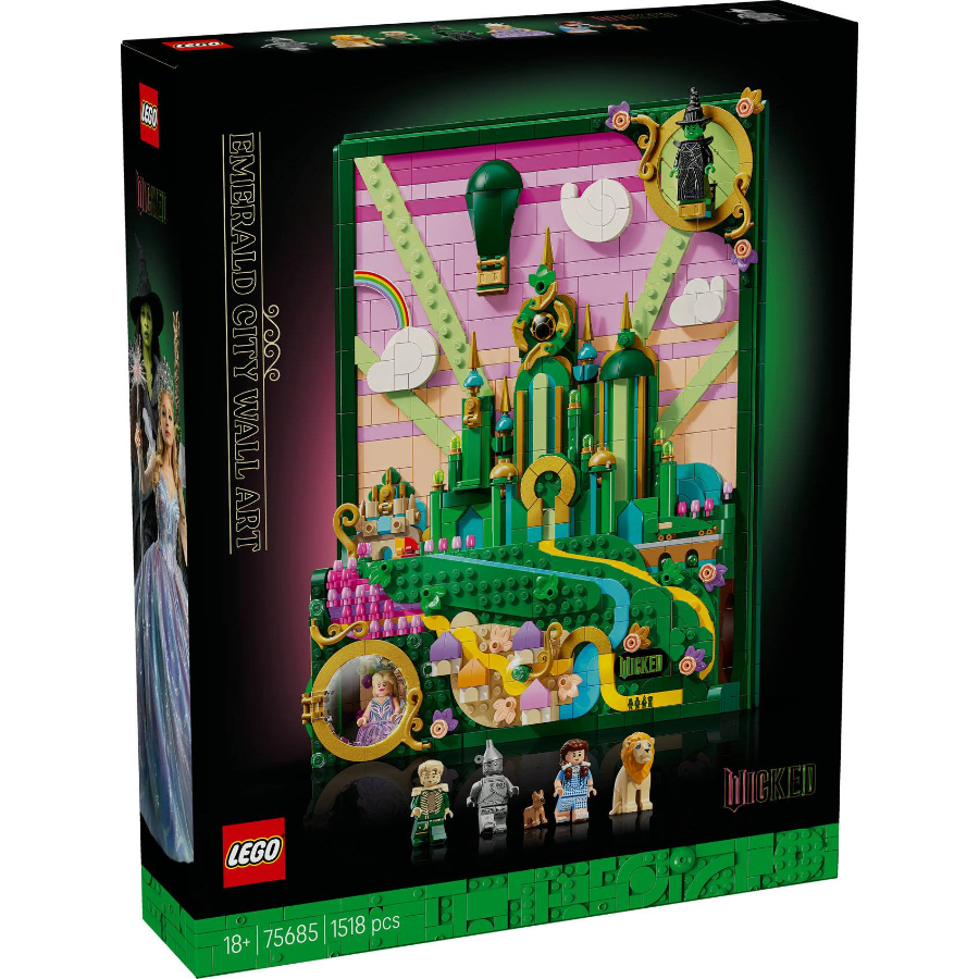 LEGO Wicked Emerald City Wall Art