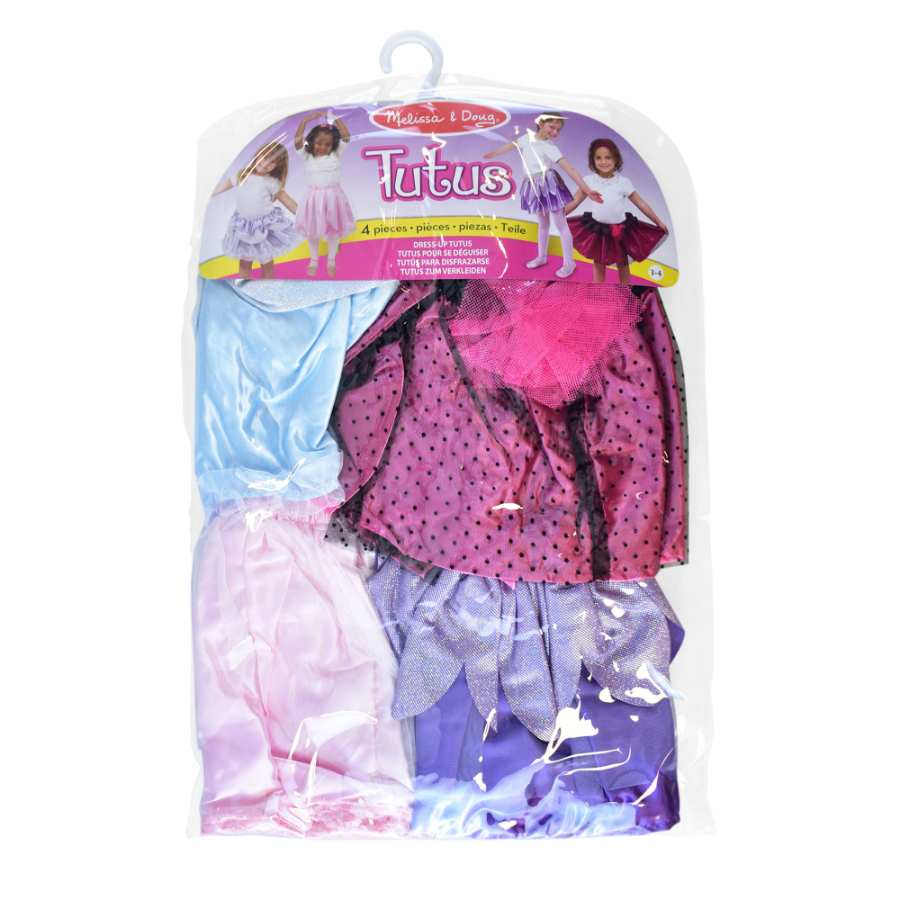 Melissa & Doug Dress Up Tutus Role Play Collection