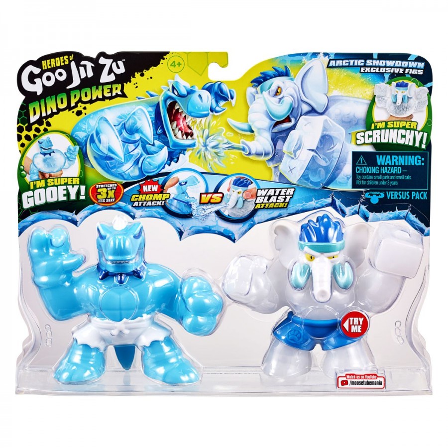 Heroes Of Goo Jitzu Series 3 Dino Versus Pack Assorted