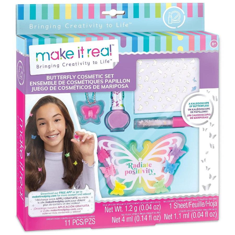 Make It Real Butterfly Cosmetic Set