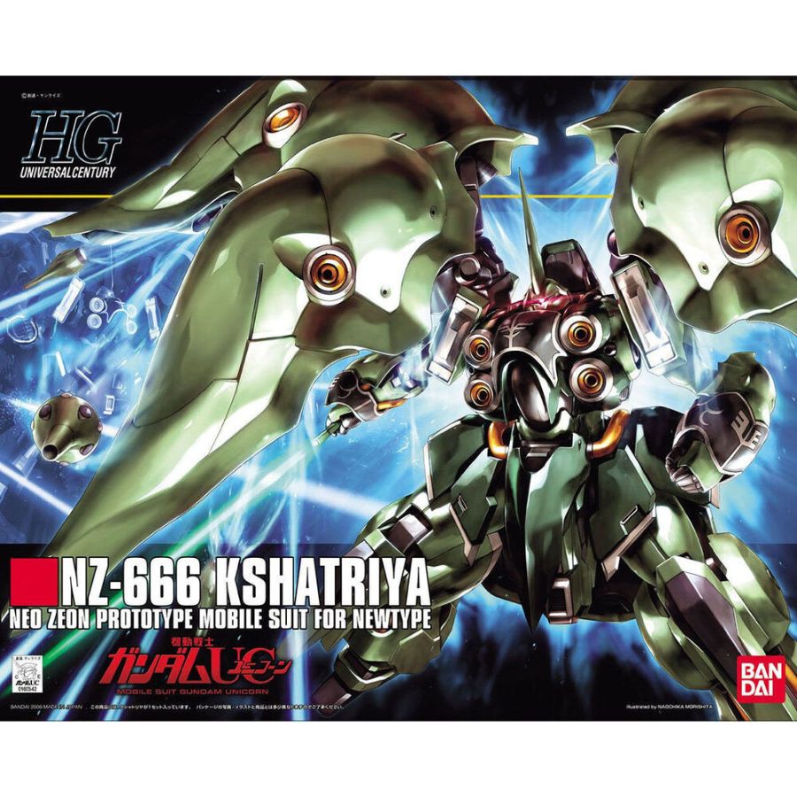 Gundam Model Kit 1:144 HGUC NZ-666 Kshatriya