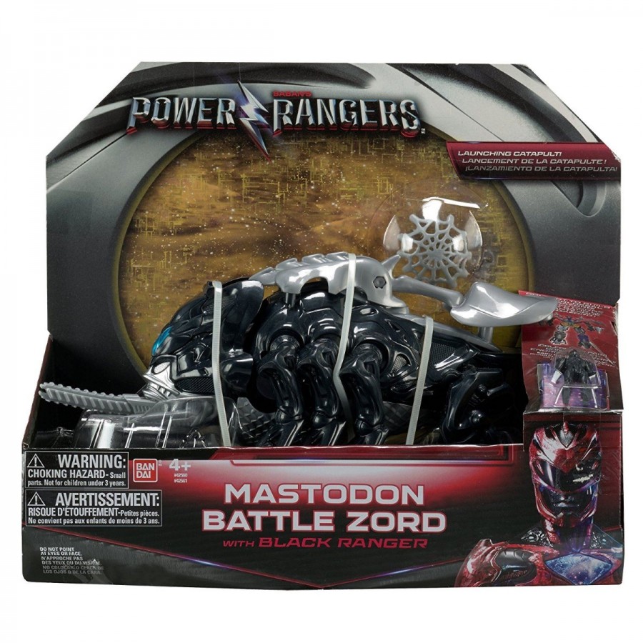 Power Rangers Battle Zord & Figure Assorted