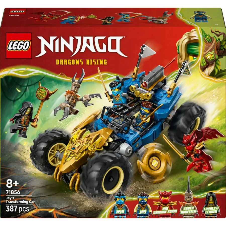 LEGO NINJAGO Jays Transforming Car