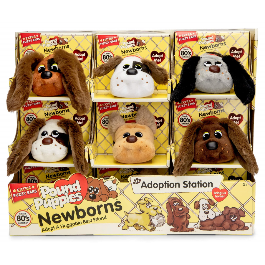 Pound Puppies Newborn Assorted